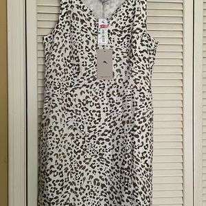 Linen sleeveless dress